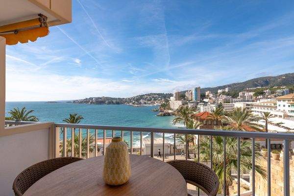 Meerblick von der Terrasse