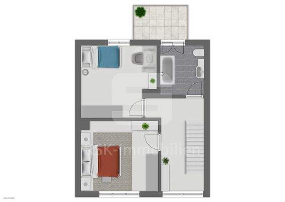 Grundriss Obergeschoss