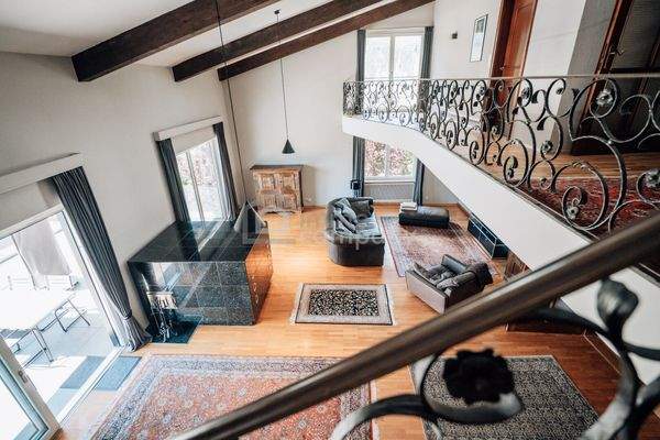 Ansicht von der Galerie