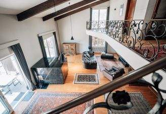 Ansicht von der Galerie