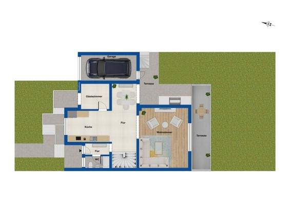 Grundriss Erdgeschoss