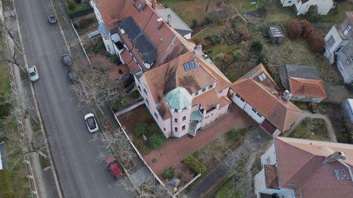 Luftbildaufnahme Grundstück