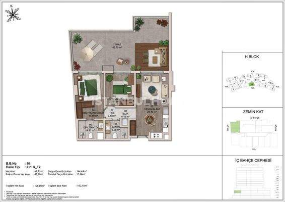 Well Located Real Estate with City View in Sariyer Istanbul