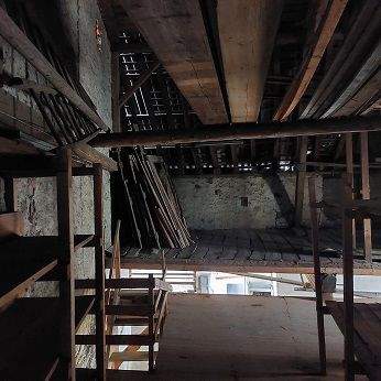 Dachboden der Scheune