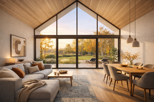 Innenansicht Wohnbereich (Visualisierung)