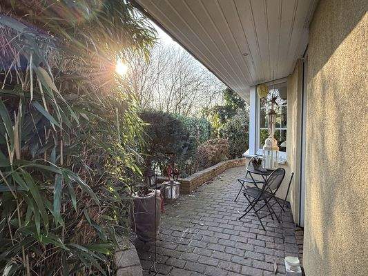 Terrasse an der Küche