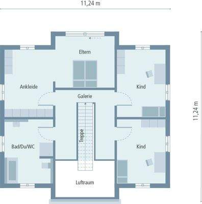 Grundriss Dachgeschoss