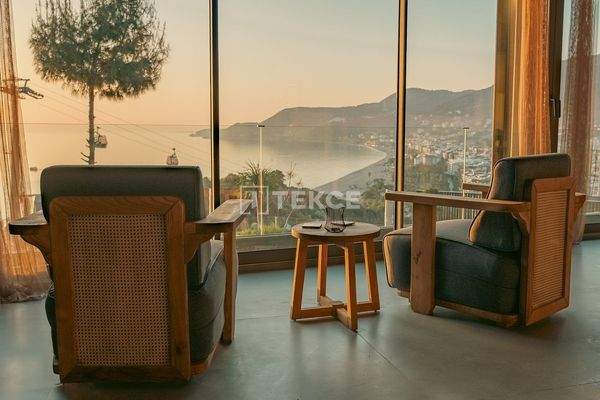 Chic Apartments with Picturesque Sea Views in Alanya