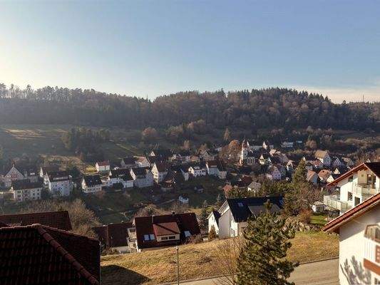 zukünftige Aussicht vom Wohnzimmer