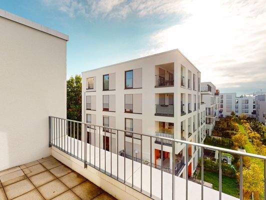 Dachterrasse (Musterwohnung)