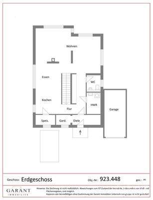 Grundriss Erdgeschoss