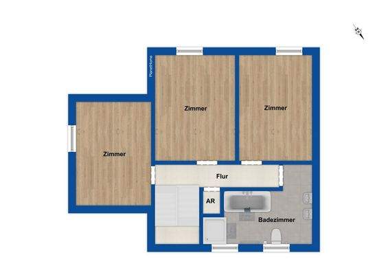 Grundriss Dachgeschoss