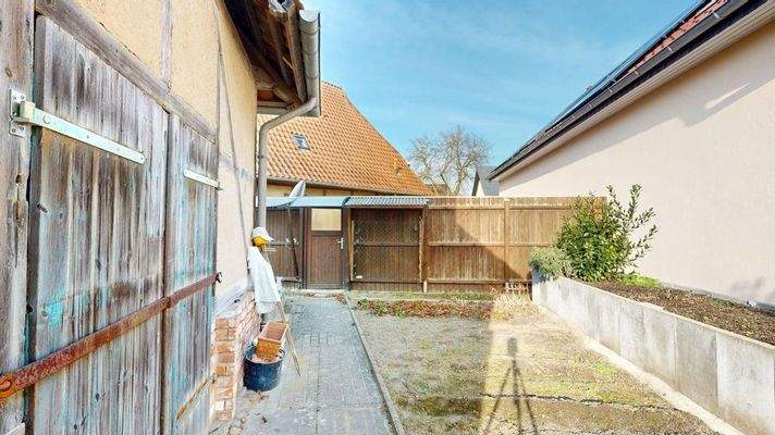 Lagerhaus & Hochbeete