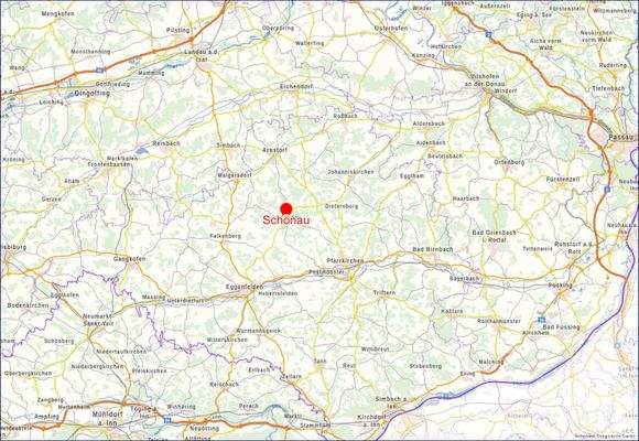 Der Lageplan aus BayernAtlas