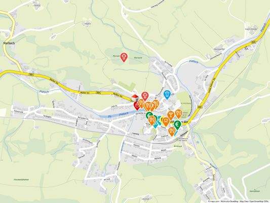 Geolyzer Kartenausschnitt