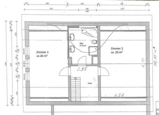 Grundriss Obergeschoss