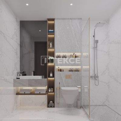 Furnished Flats in Yıldızlı Akcaabat with Sea View