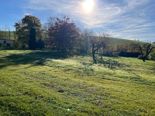 sonnengeprägtes Grundstück