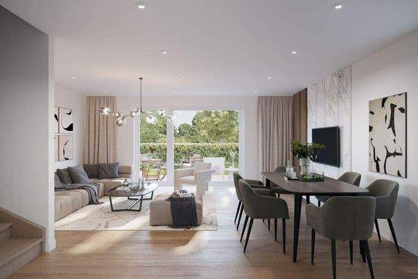 Wohn-/ Essbereich - Visualisierung