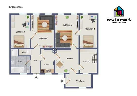 Grundriss Erdgeschoss