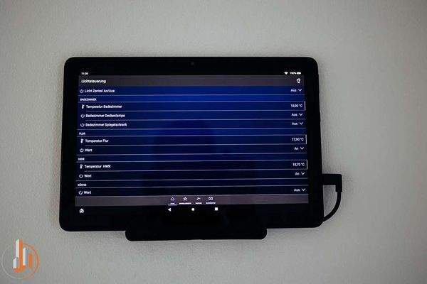 Smart Home Bedienzentrale