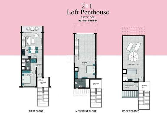 Mountain-View Apartments Near the Sea in Karaağaç Girne