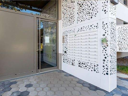 Attraktives Eingangsdesign