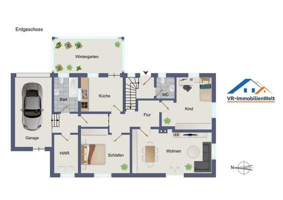 Grundriss Erdgeschoss