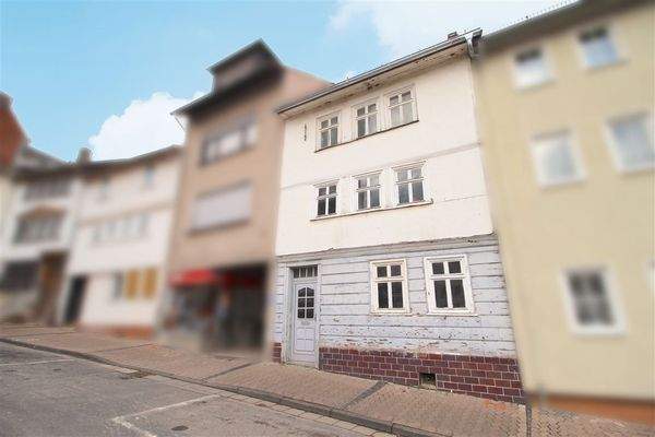 Hausansicht Häuserreihe