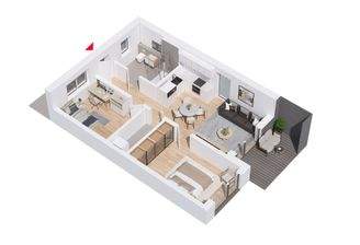 Grundriss Wohnung Nr. 1