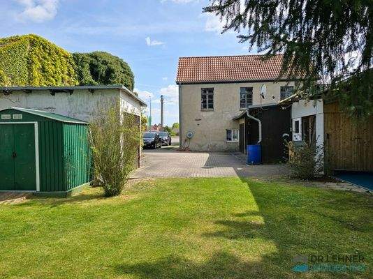Gartenseite Hofansicht