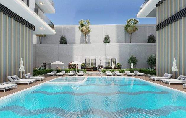 Stylish Real Estate 800 M from the Sea in Mahmutlar Alanya