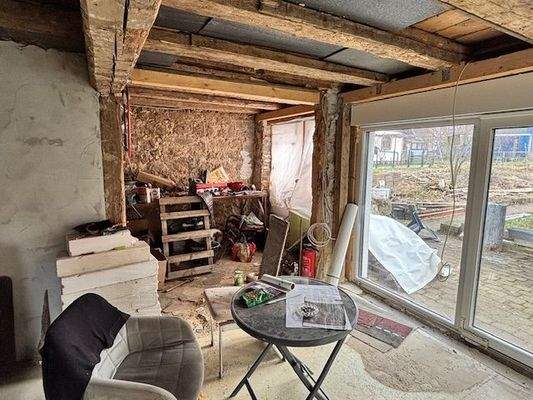 Der Wohnbereich im EG