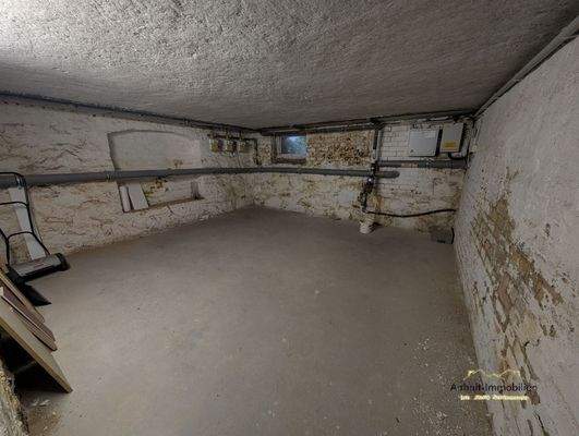 Keller mit Gaszählern