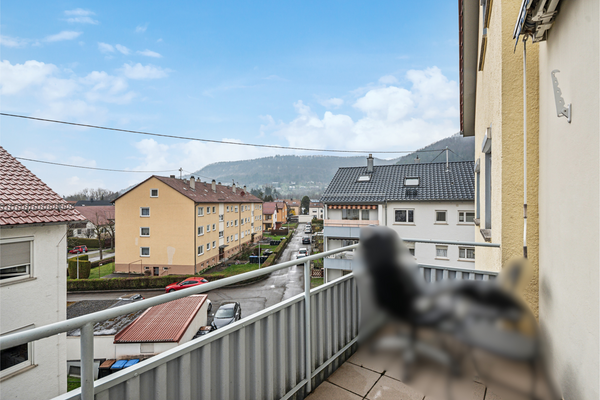 Balkon | Blick nach Nordwest