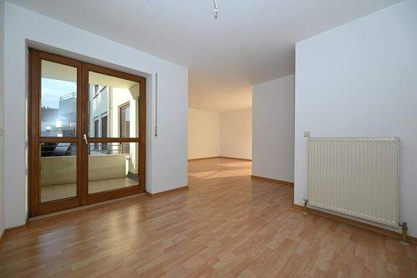 Verschiedene Balkonzugänge