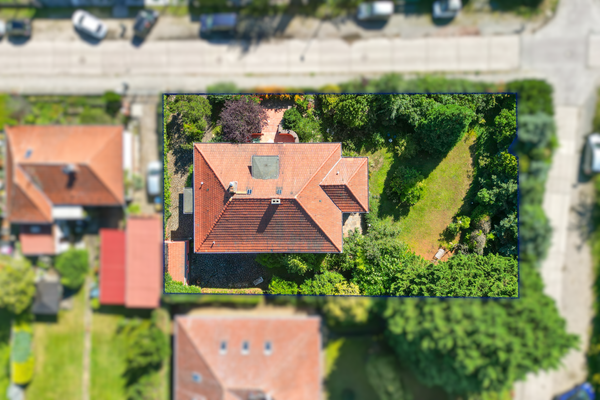 Luftansicht Grundstück