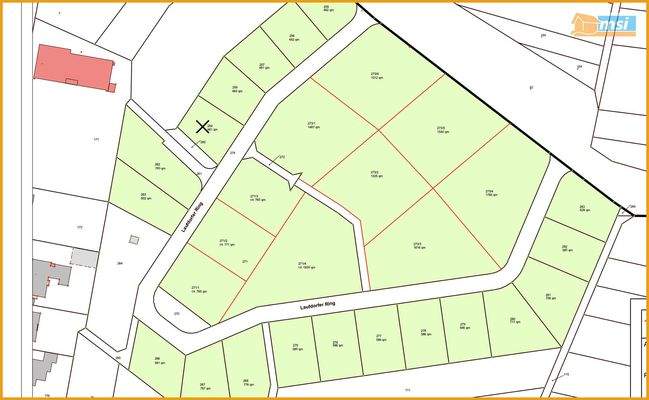 Lageplan-Grundstück