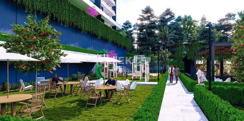 Stylish-Design Real Estate in a Complex in Bursa Nilüfer