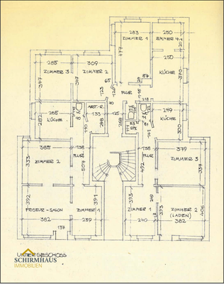 Grundriss Souterrain
