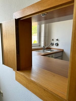 Durchreiche Küche/Wohnzimmer