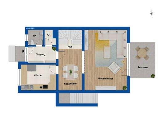 Grundriss Erdgeschoss