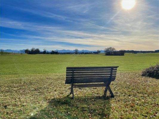Ruhe, Sonne und Bergblick