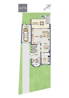 Grundriss Erdgeschoss