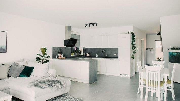 Wohnbereich mit offener Küche