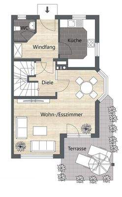 Grundriss Erdgeschoss