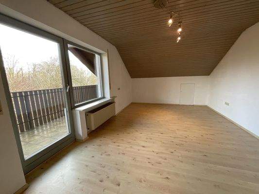 Dachgeschoss mit Balkon