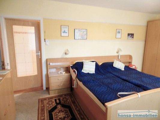 Schlafzimmer mit 22,03 m², entsprechend Exposé-Grundriss