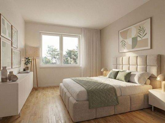 Schlafzimmer_Innenvisualisierung