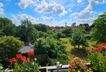 Blick vom Balkon